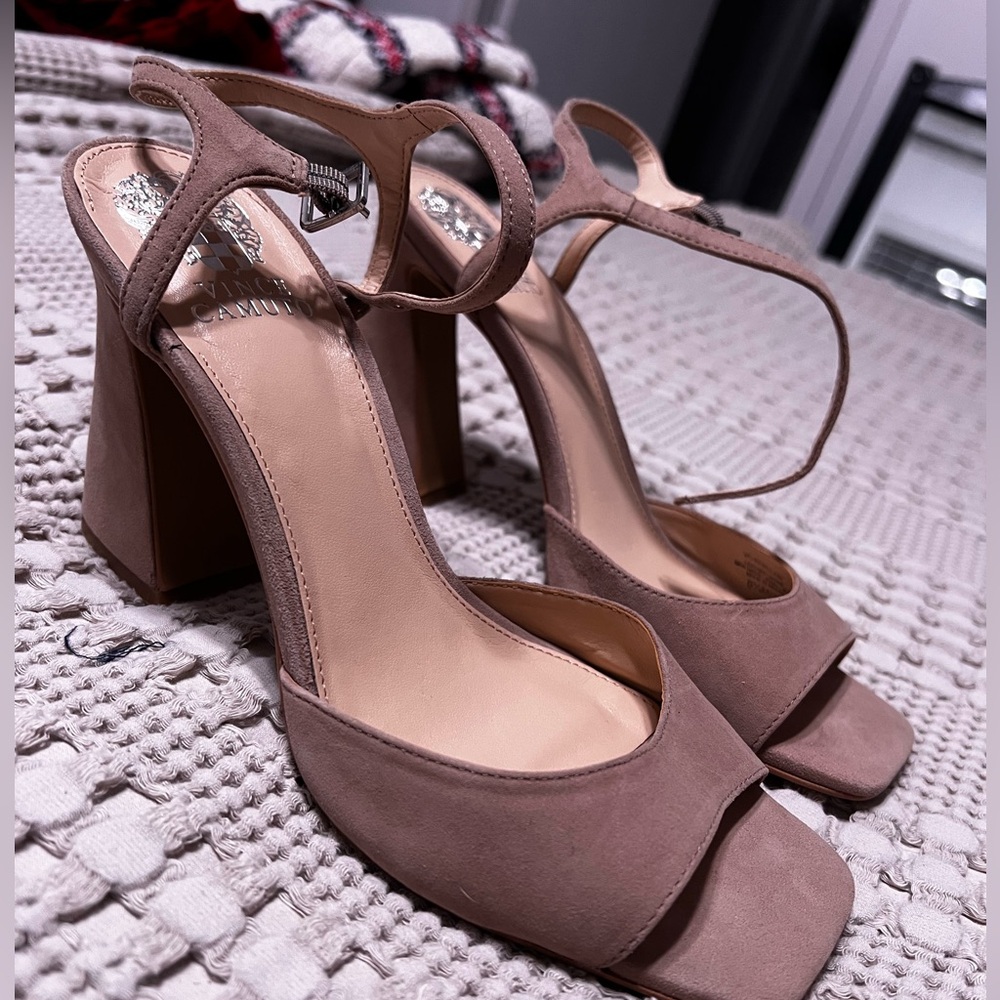Vince Camuto Taupe Heels
